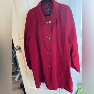 London Fog trench coat, 2X
